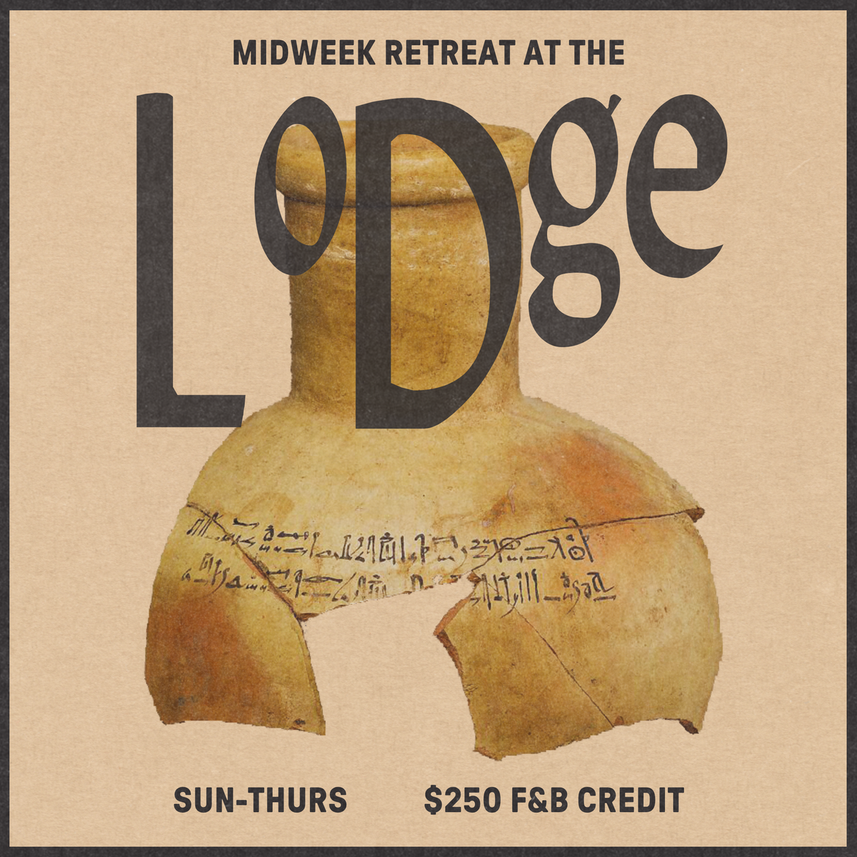 Midweek Retreat at The Lodge