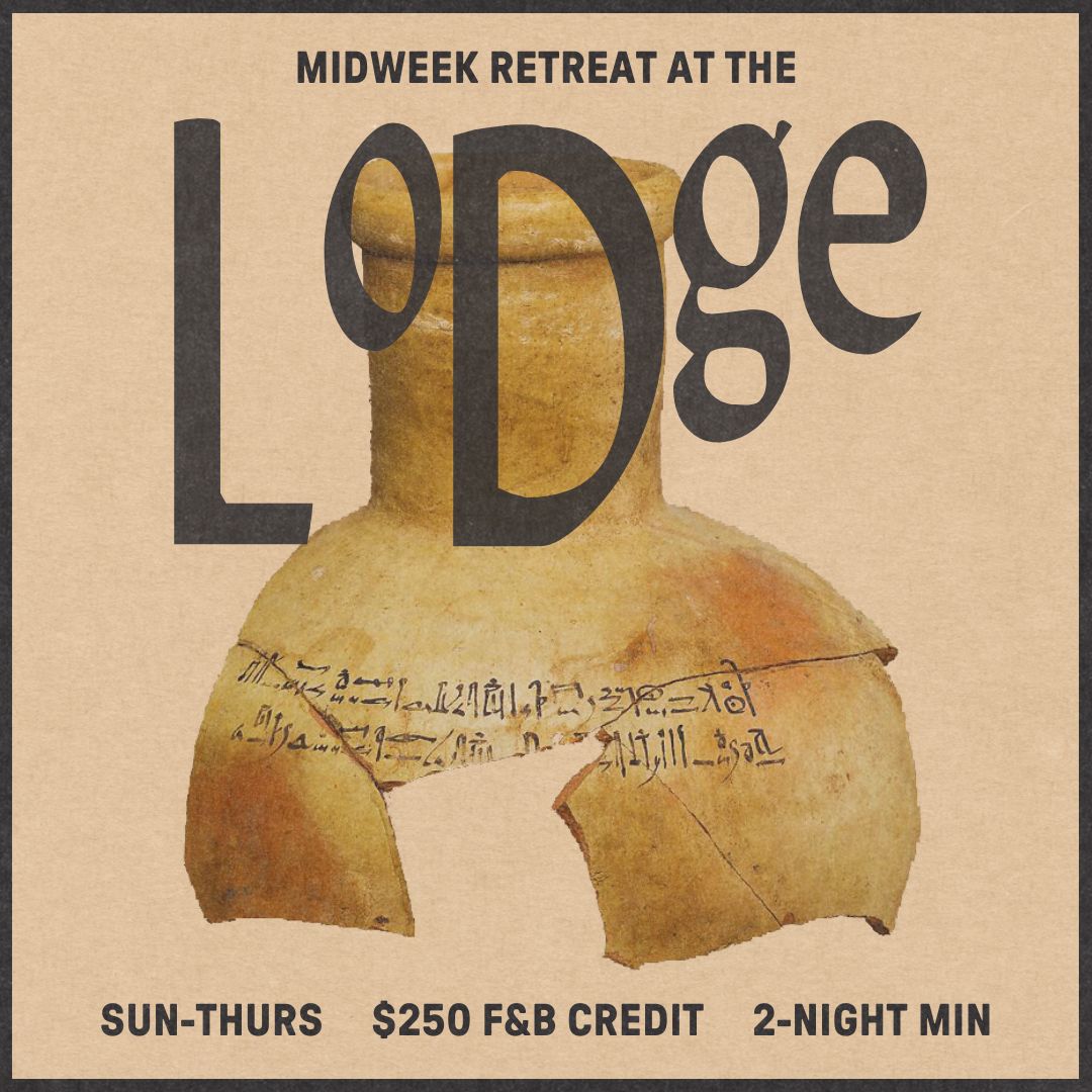 Midweek Retreat at The Lodge